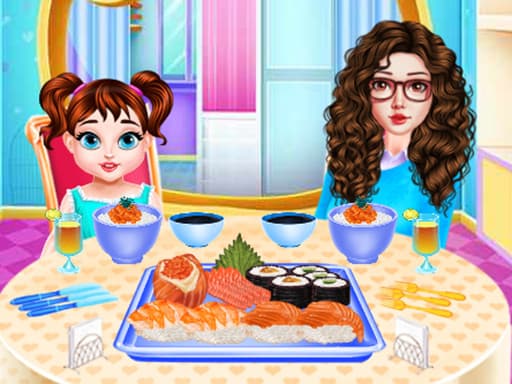 Baby Taylor Sushi Cooking gameplay