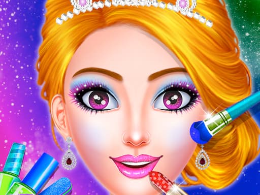 Princess Dress up & Makeover - Color by Number gameplay