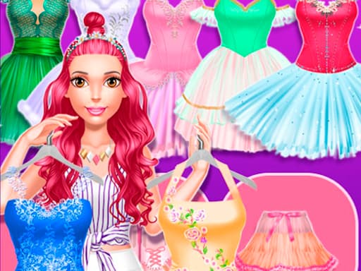Beautiful Ballerina Magazine Dress Up gameplay
