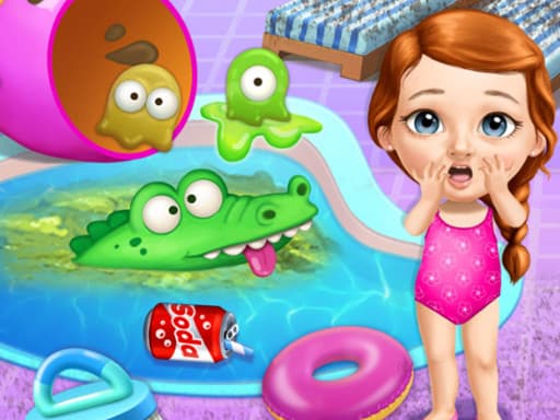 Sweet Baby Hotel Cleanup gameplay