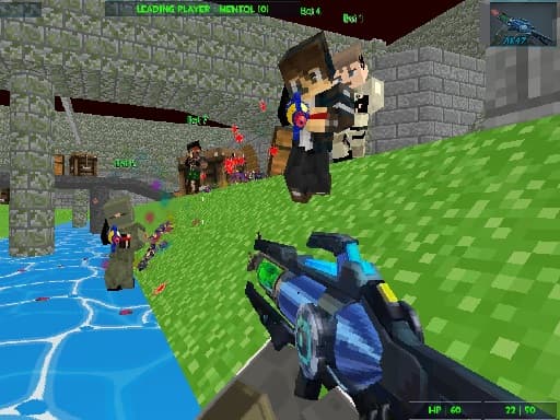 GunGame Paintball Wars gameplay
