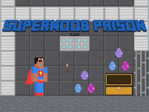 Supernoob Prison Easter gameplay
