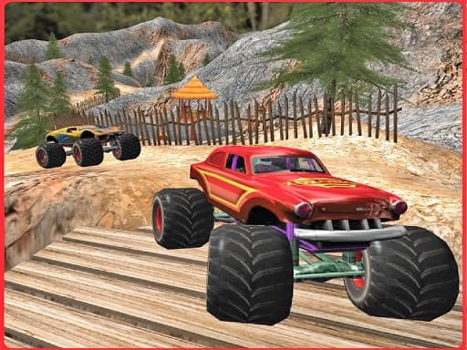 Monster Truck Offroad Driving Game gameplay