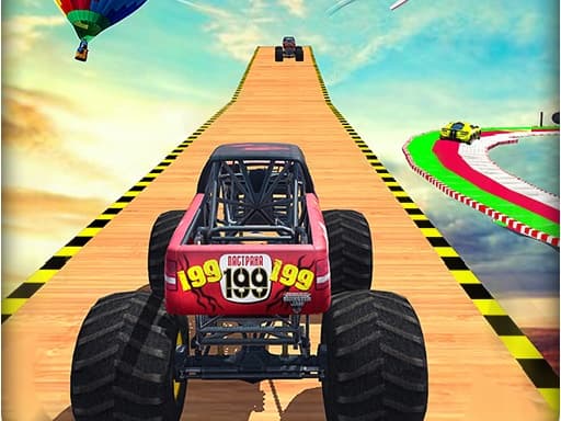 Monster Trucks Stunts gameplay