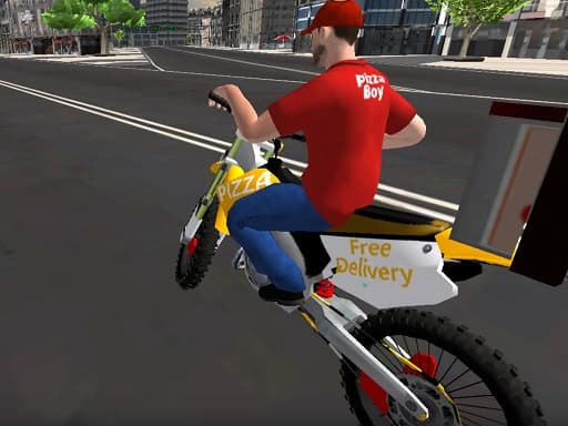Motor Bike Pizza Delivery 2020 gameplay