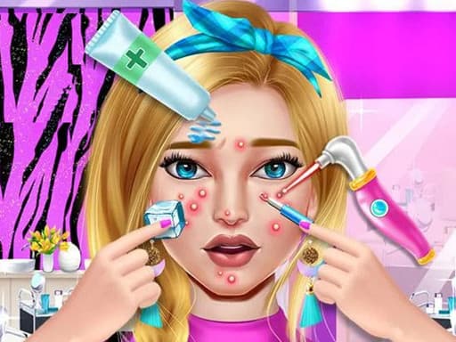 Pimple Treatment Makeover Salon gameplay