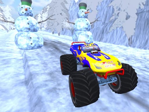 Christmas Monster Truck gameplay