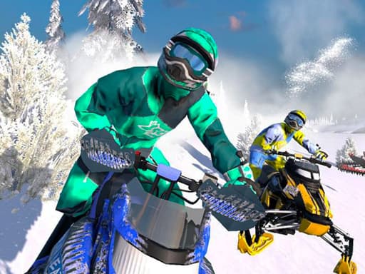 Snow Moto Racing gameplay