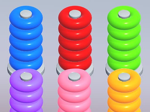 Color Ring Sort gameplay