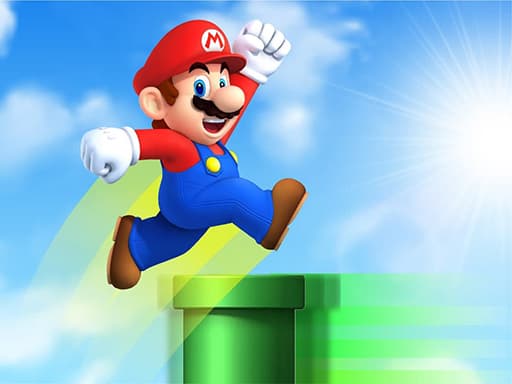 Super Mario Stack Jump gameplay