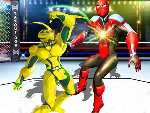 Robot Ring Fighting Wrestling Games gameplay