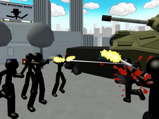 Stickman City Shooter gameplay