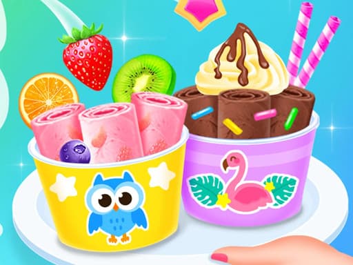 Baby Taylor Ice Cream Roll Fun gameplay