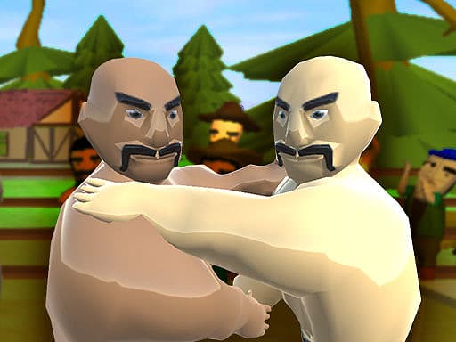 Oil Wrestling gameplay