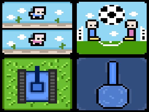 4 Games For 2 Players gameplay