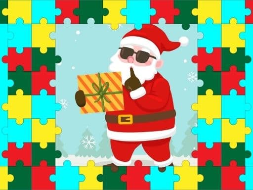 Santa Puzzle For Kids gameplay