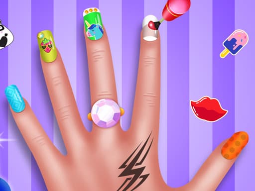 Fashion Nail Salon Makeover gameplay