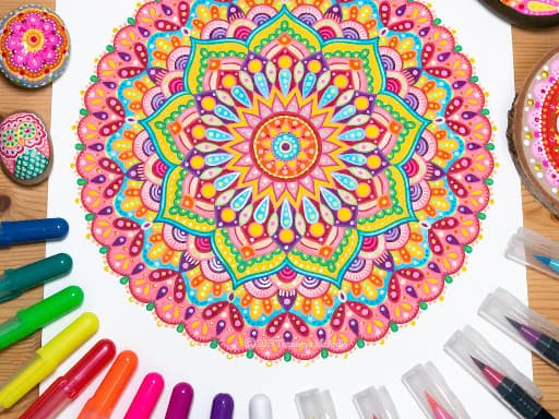 Mandala Pages gameplay