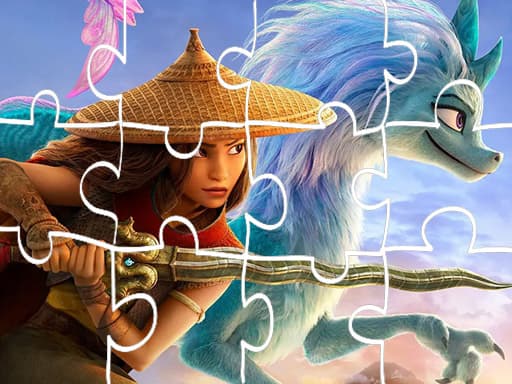 Raya And The Last Dragon Jigsaw gameplay