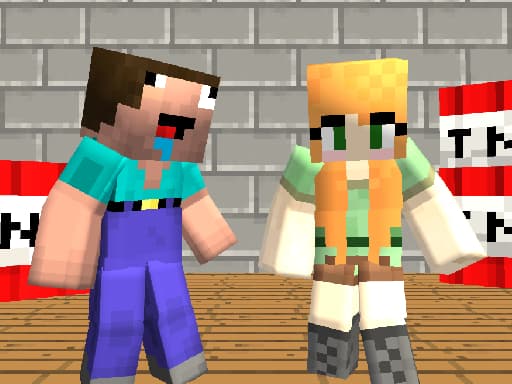 Steve VS Alex gameplay