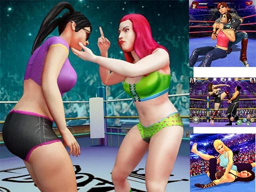 Women Wrestling Fight Revolution: Fighting Games gameplay