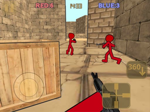 Stickman Counter Terror Shooter gameplay